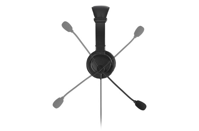 Kensington Classic Laidinės ausinės USB-C, Juoda