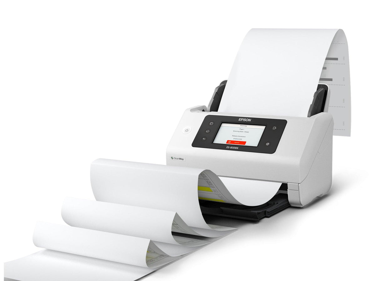 Epson Network Business Scanner | WorkForce DS-800WN | Colour | Wireless