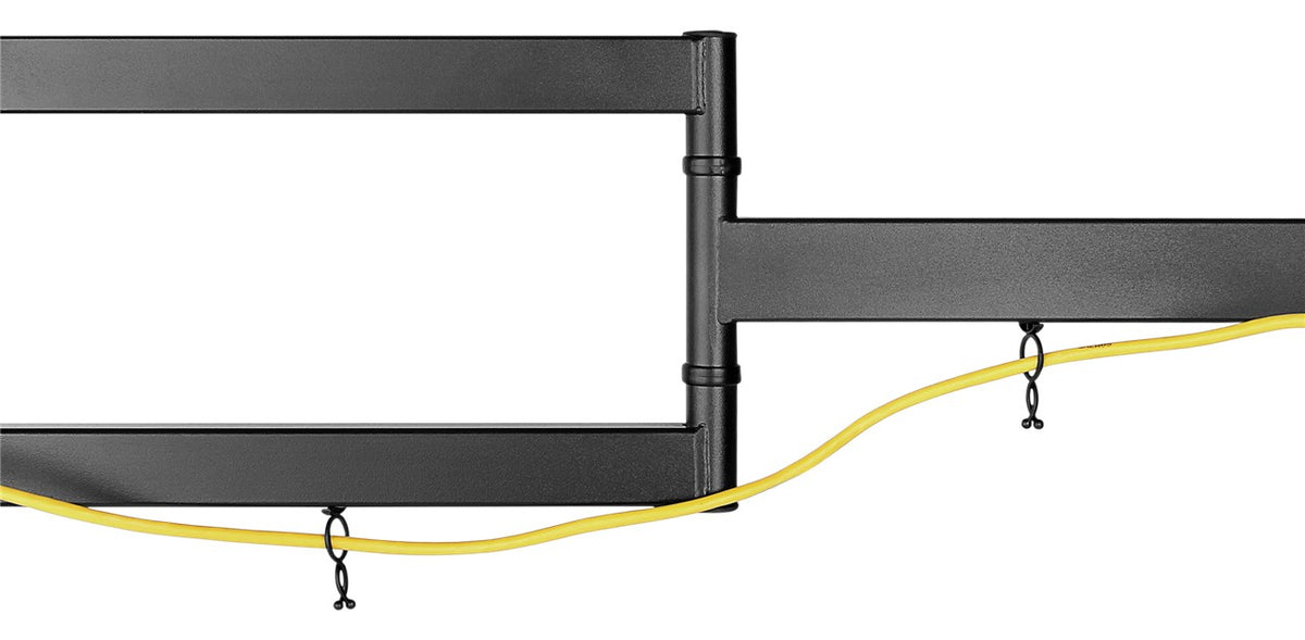 Goobay | Wall mount | TV Wall Mount Basic FULLMOTION (L) | Tilt, Swivel | Black
