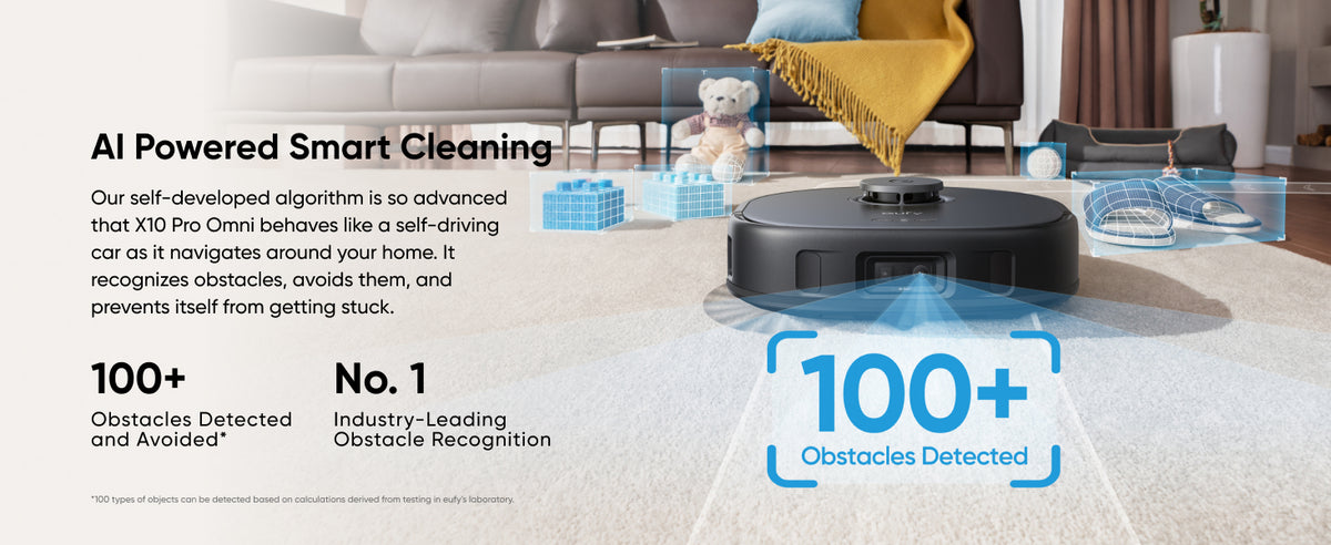 Anker Eufy | Robot Vacuum Cleaner | X10 Pro Omni | Wet&Dry | Operating time (max) 180 min | 5200 mAh | Dust capacity 2.5 L | 8000 Pa | Black