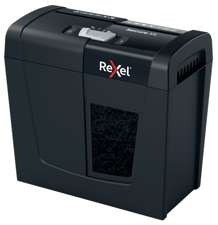 Dokumentų naikiklis Rexel Secure X6 Cross Cut Paper Shredder P4, 6 lapai, 10 L.