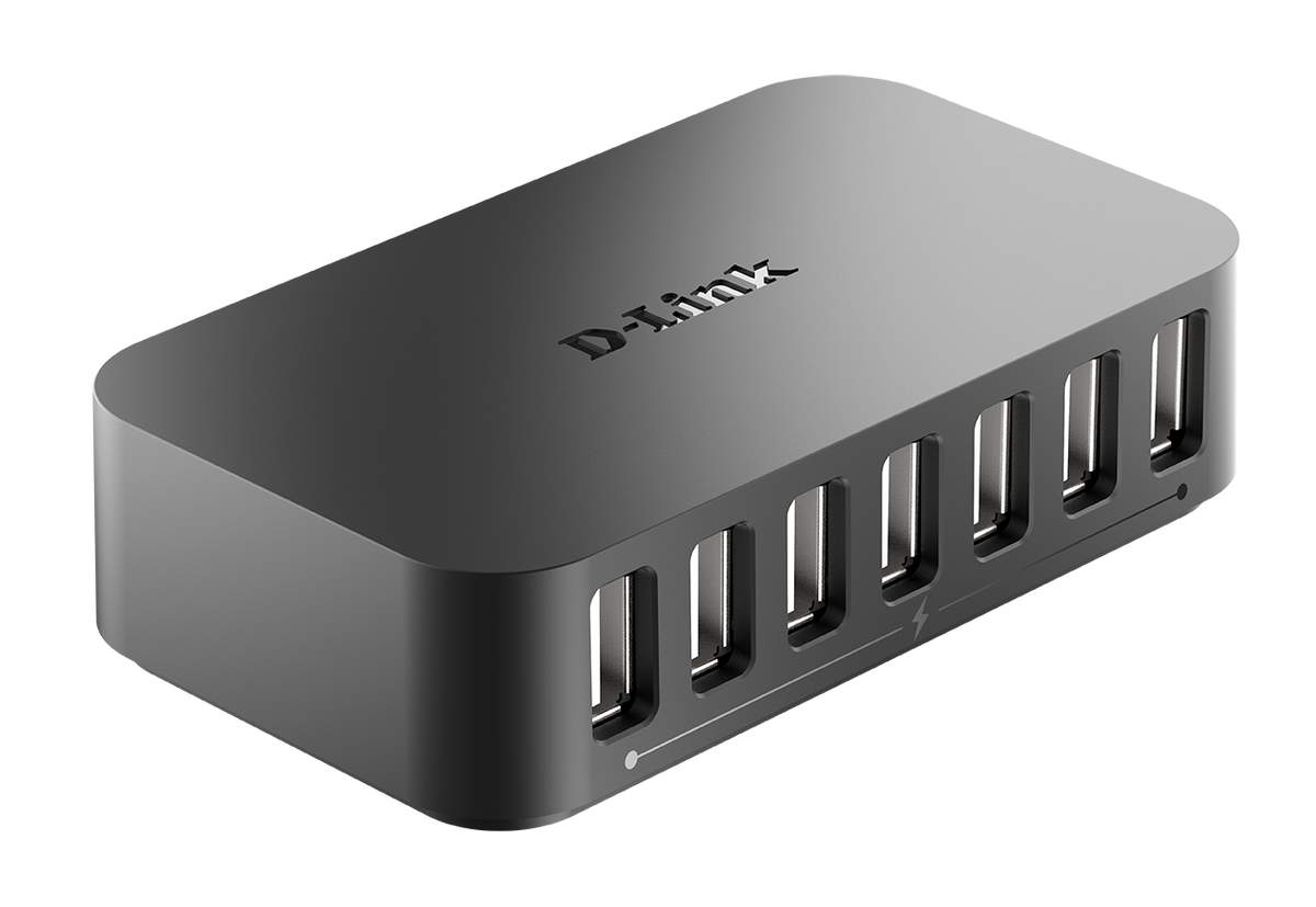 D-Link | 7-Port USB 2.0 Hub | DUB-H7/E | USB Hub