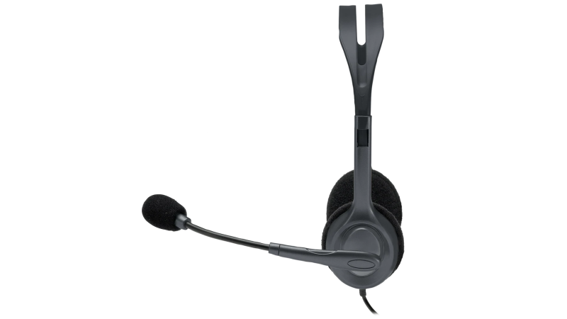 Logitech H111 Stereo Laidinės ausinės, 3.5mm jack, Juoda