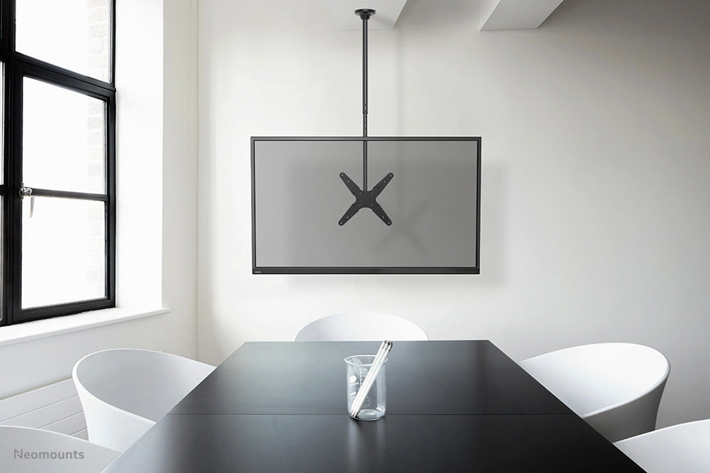 Neomounts Ceiling mount | FPMA-C340BLACK Monitor/TV mount ceiling screen | Adjustable Height, Rotate, Tilt, Swivel | 32-75 " | Maximum weight (capacity) 50 kg | Black