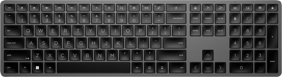 HP 975 USB + BT Dual-Mode Wireless KB