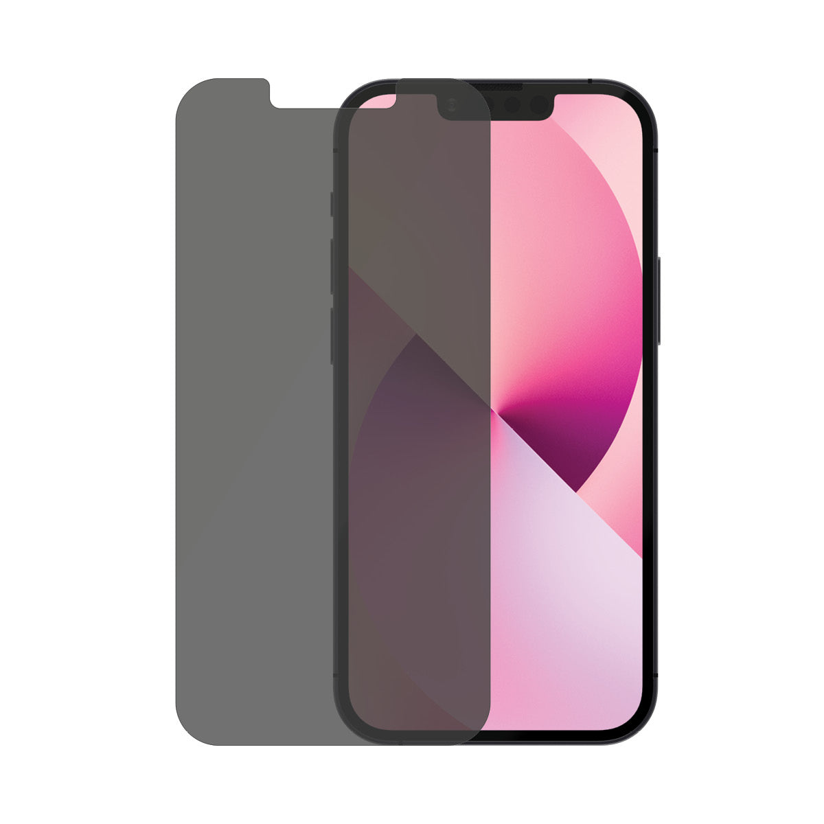 PanzerGlass | Apple | iPhone 13 Mini | Tempered glass | Black | Crystal clear; Resistant to scratches and bacteria; Shock absorbing; Easy to install | Privacy Screen Protector