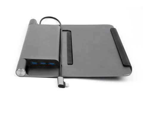 Acer | Stand with 5 in 1 Docking | 270 x 45 x 300 mm | Silver