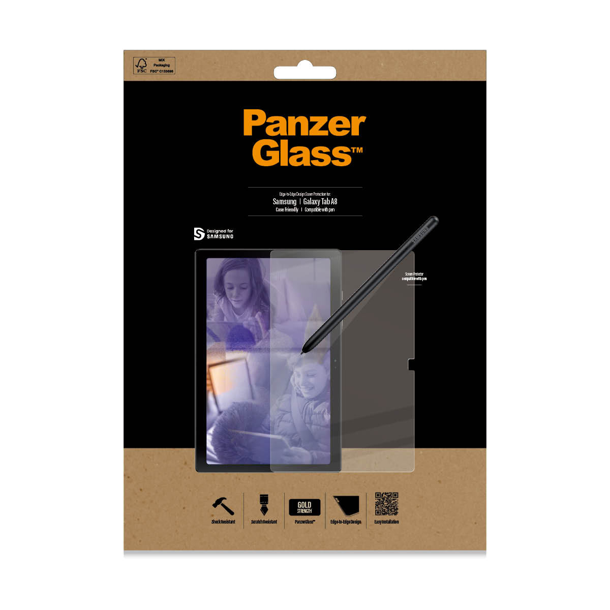 PanzerGlass | Galaxy Tab A8 | Clear
