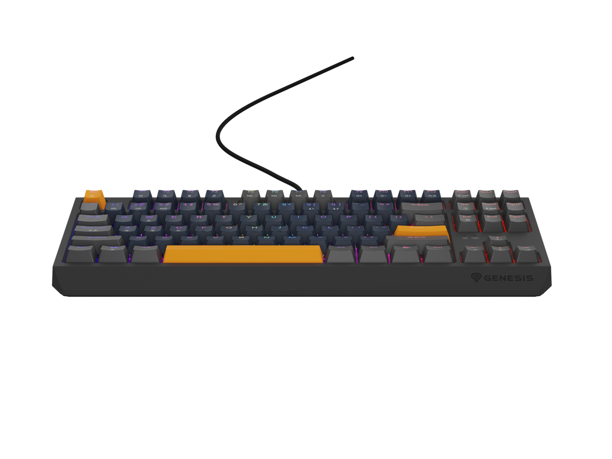 Genesis | THOR 230 | Mechanical Gaming Keyboard | Wired | US | Outemu Panda | Naval Blue Positive