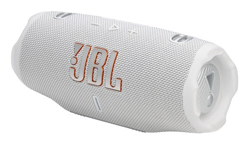 JBL Charge 6 Nešiojama garso kolonėlė, Bluetooth, White
