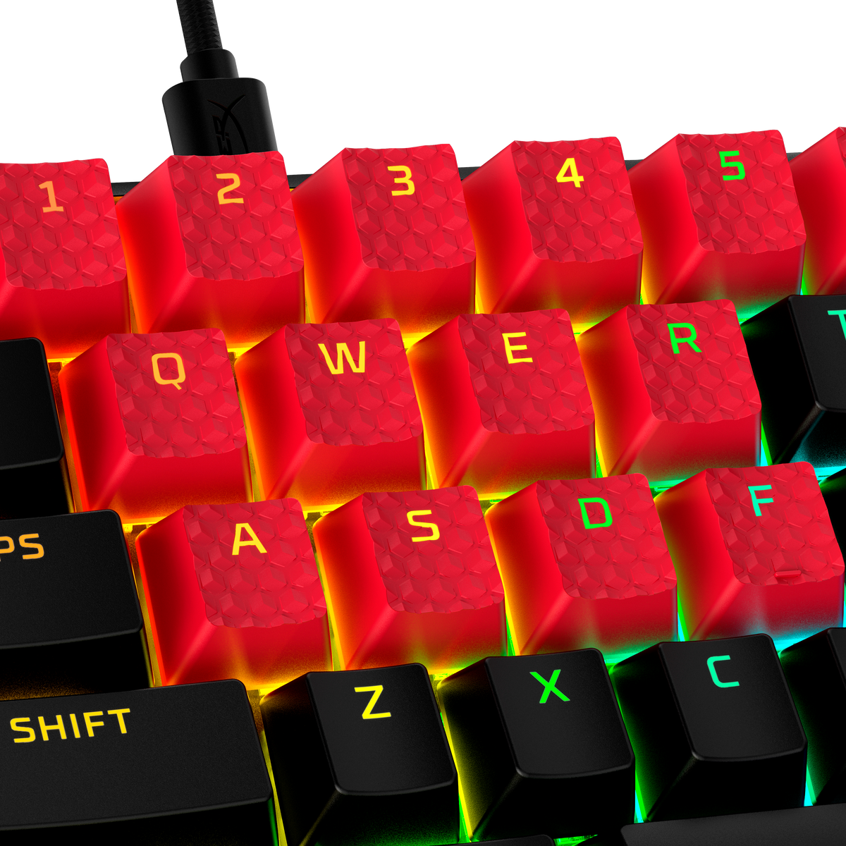 HP HyperX RD Rubber Gaming Acc Kit-US