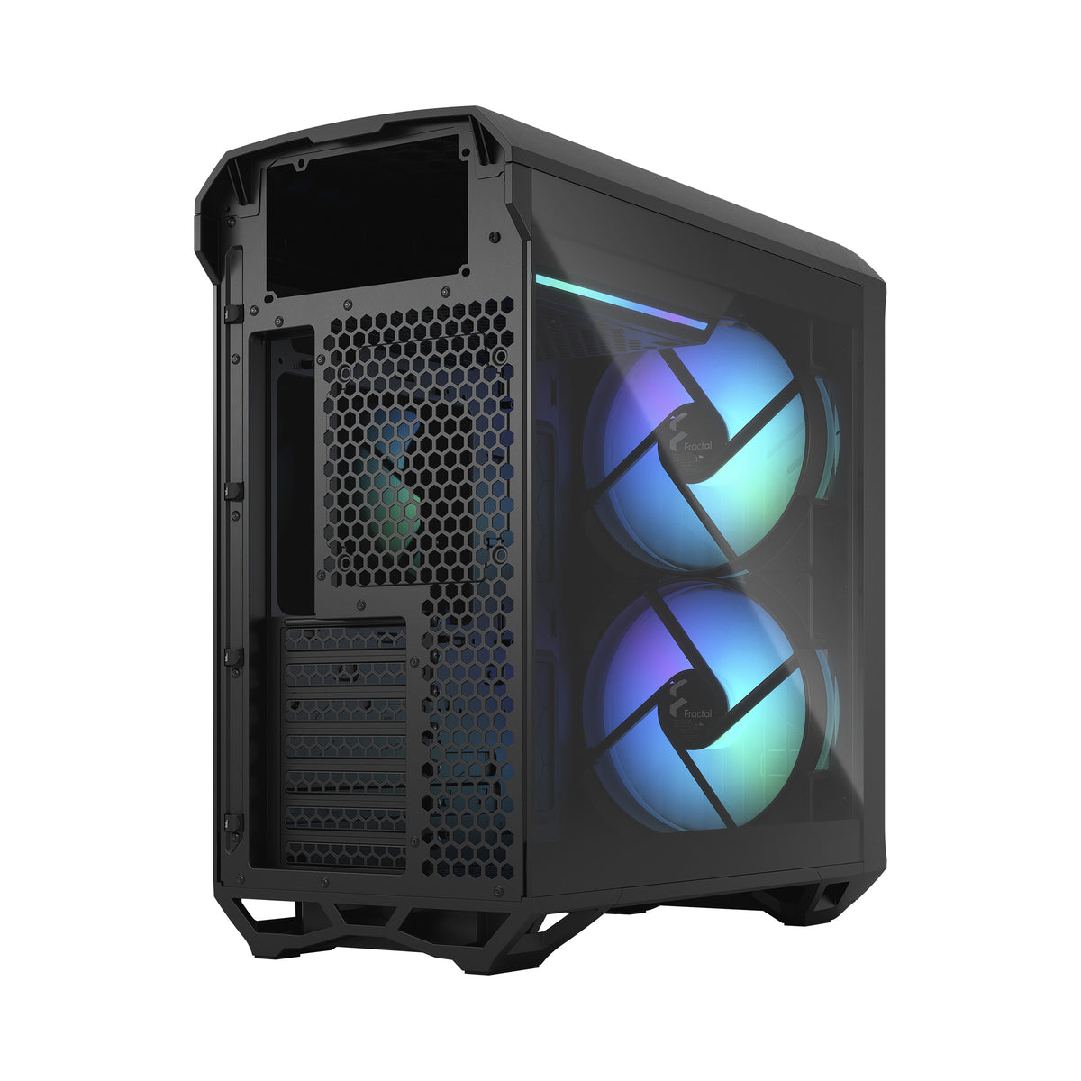 Fractal Design | Torrent Compact RGB TG Light Tint | Side window | ATX | Black