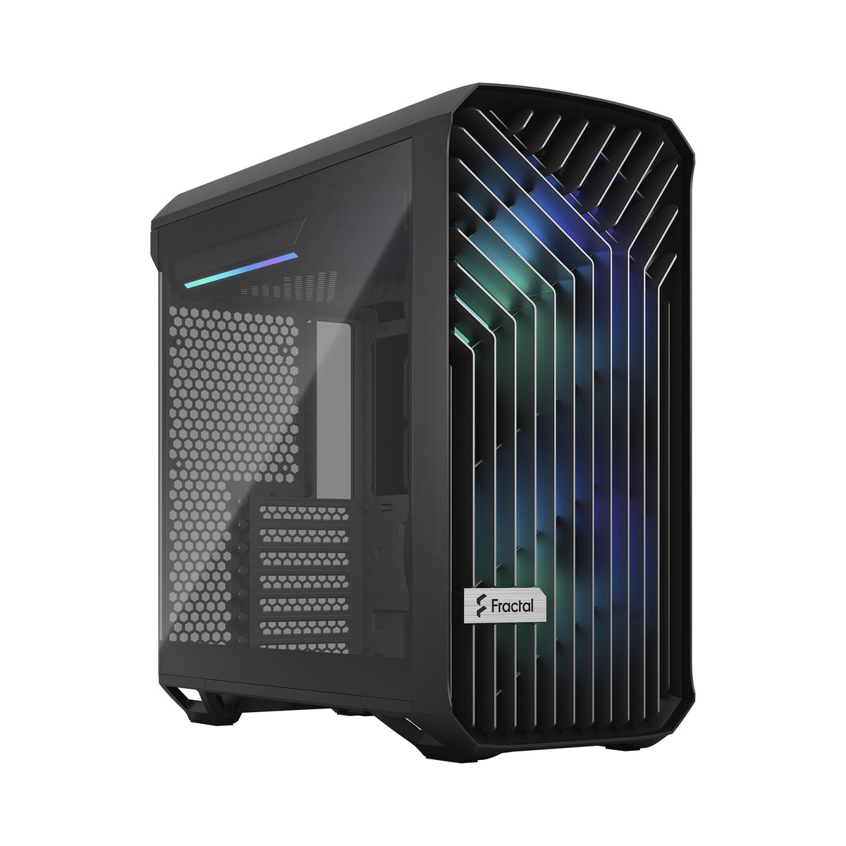 Fractal Design | Torrent Compact RGB TG Light Tint | Side window | ATX | Black