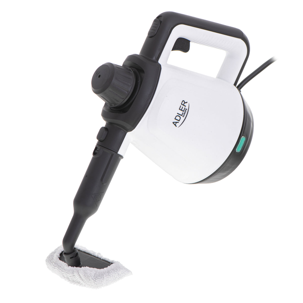 Adler | Steam cleaner | AD 7038 | Power 1200 W | Steam pressure 3.5 bar | Water tank capacity 0.45 L | White/Black