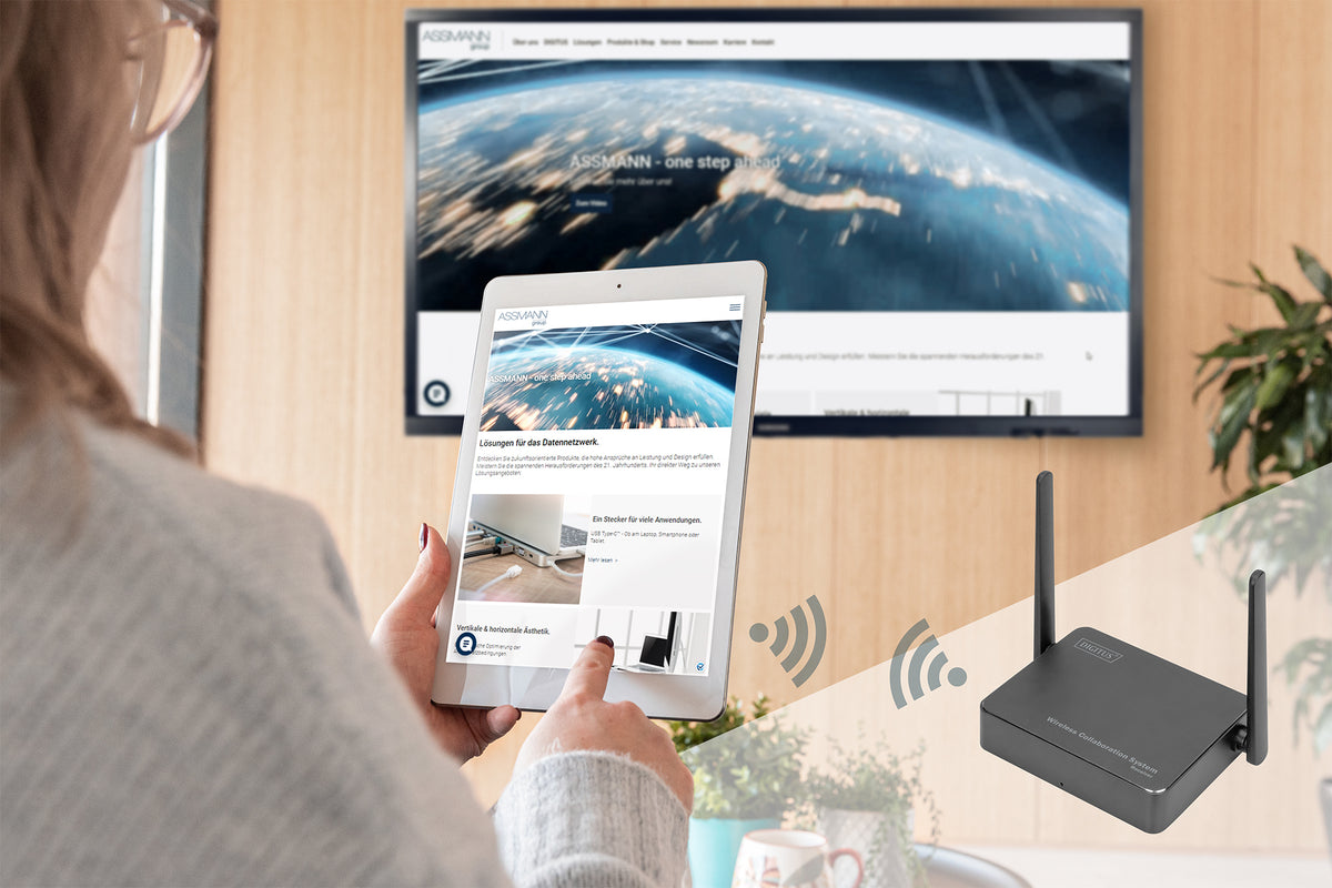 Digitus | Click and Present Pro - Wireless Collaboration System | DS-55317