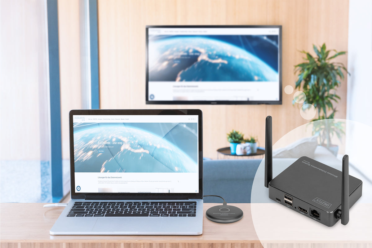 Digitus | Click and Present Pro - Wireless Collaboration System | DS-55317