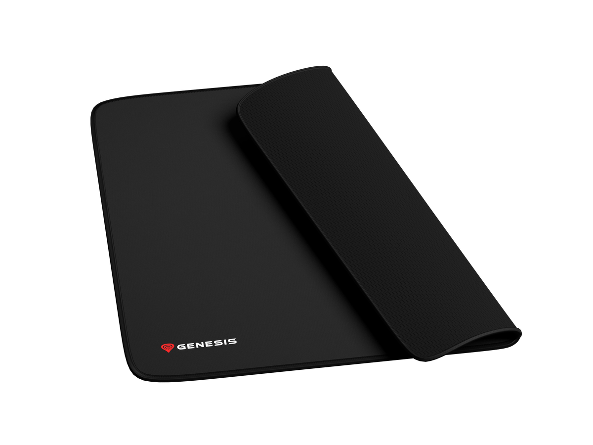 Genesis | Carbon 500 L | Mouse pad | 400 x 2.5 x 330 mm | Black