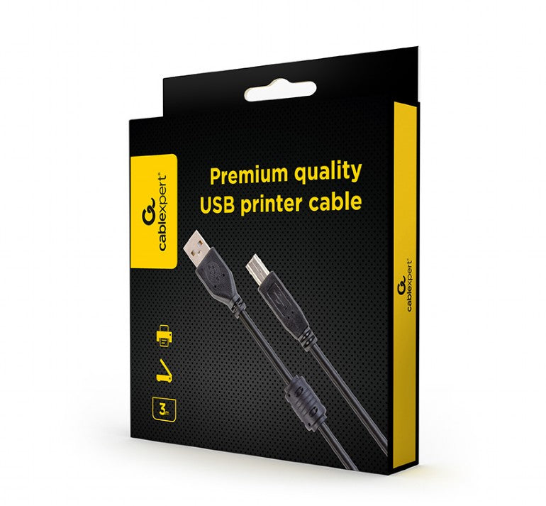 Cablexpert | CCFB-USB2-AMBM-3M | USB 2.0 printer cable