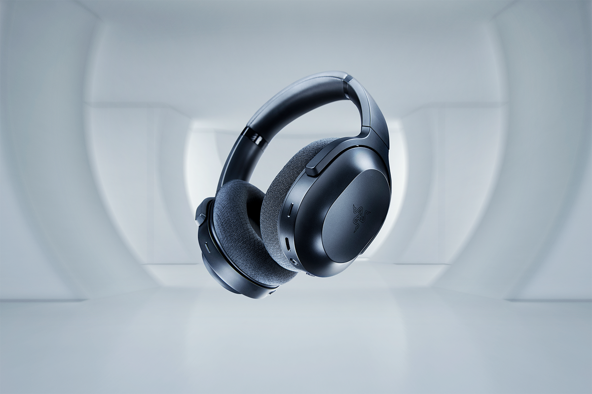 Razer Barracuda Belaidės žaidimų ausinės, Bluetooth, USB Type-C, Juoda