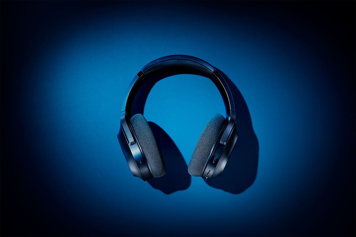 Razer Barracuda Belaidės žaidimų ausinės, Bluetooth, USB Type-C, Juoda