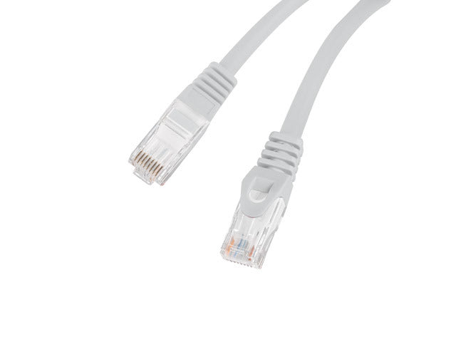 Lanberg | Patchcord Cat.6 UTP LSZH CU Fluke Passed | PCU6-10CU-0025-S | 0.25 m | Grey