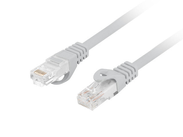 Lanberg | Patchcord Cat.6 UTP LSZH CU | PCU6-10CU-0150-S | 1.5 m | Grey