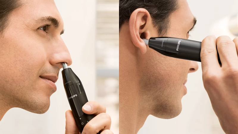 Philips | Nose and Ear Hair Trimmer | NT1620/15 | Nose/Ear trimmer | Black