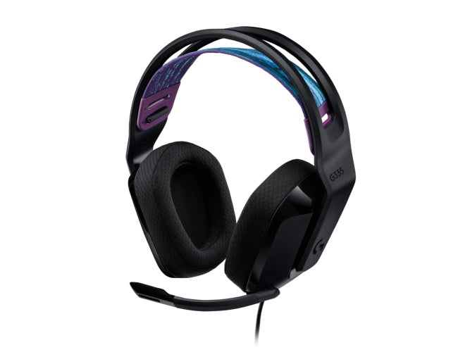 Logitech G335 Laidinės žaidimų ausinės, 3.5 mm jack, Juoda