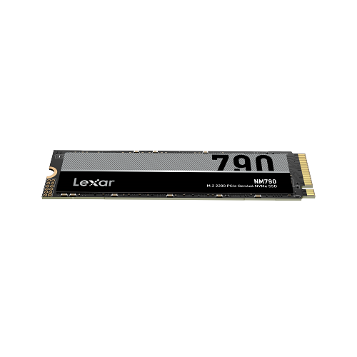 Lexar | SSD | NM790 | 4000 GB | SSD form factor M.2 2280 | Solid-state drive interface M.2 NVMe | Read speed 7400 MB/s | Write speed 6500 MB/s