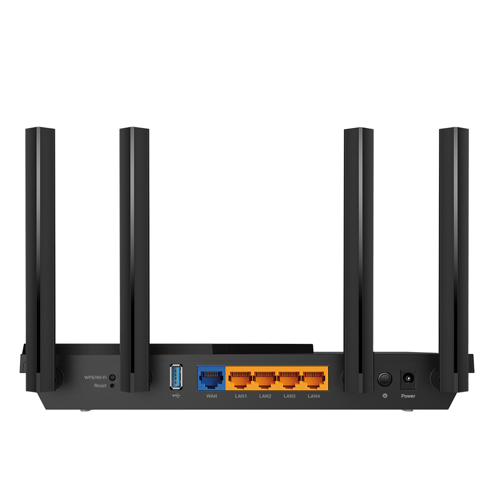 TP-LINK | Dual Band Wi-Fi 6 Router | Archer AX55 AX3000 | 802.11ac | 10/100/1000 Mbit/s | Ethernet LAN (RJ-45) ports 4 | Mesh Support Yes | MU-MiMO No | No mobile broadband | Antenna type 4x fixed