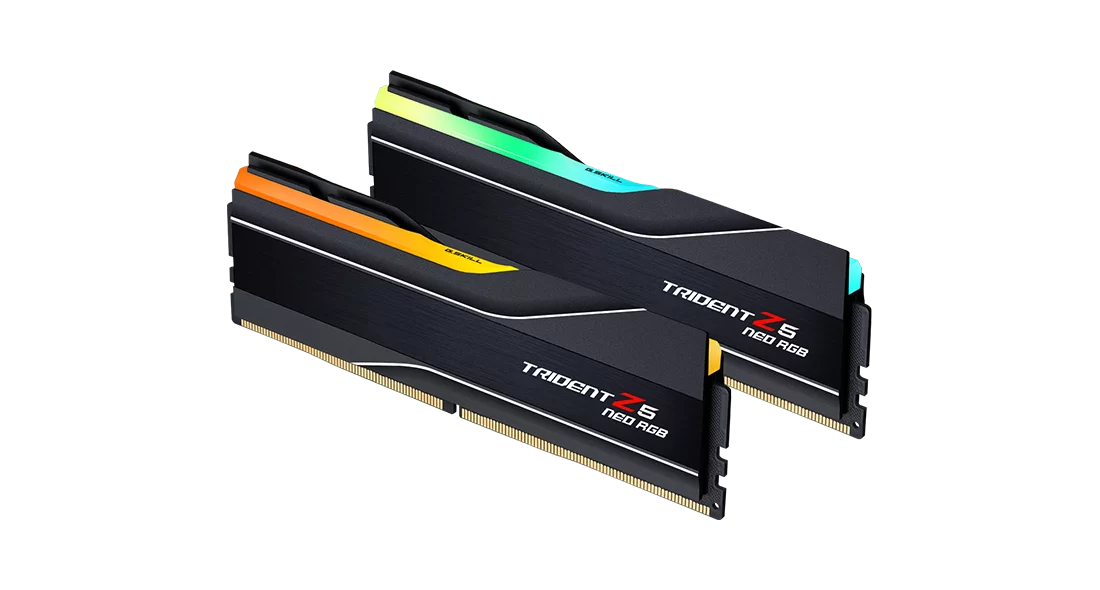 G.Skill | Trident Z5 Neo RGB | 32 Kit (16GBx2) GB | DDR5 | 6400 MHz | PC/server | Registered No | ECC No