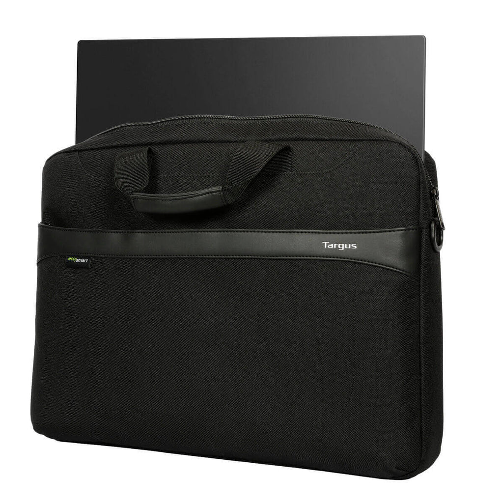 Targus | GeoLite EcoSmart Essential Laptop Case | TBS576GL | Fits up to size 13-14 " | Slipcase | Shoulder strap | Black