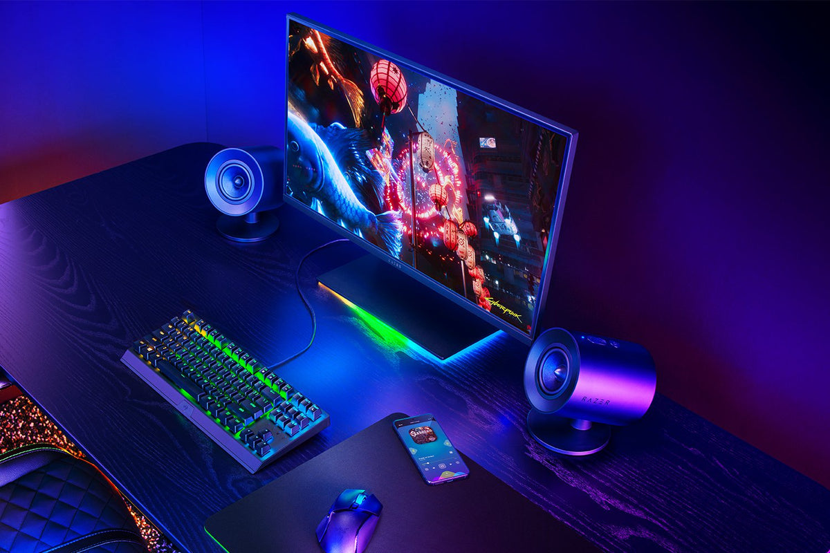 Razer Nommo V2 X Žaidimų garso kolonėlės, Black
