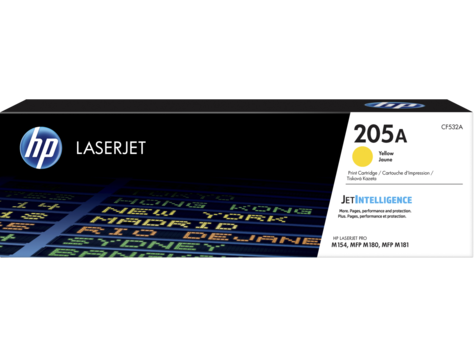 HP 205A (CF532A) Lazerinė kasetė, Geltona