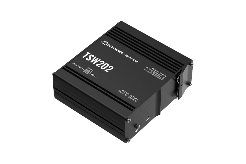 Teltonika | Switch, 8 ports | TSW202 | L2 managed | Wall-mountable | SFP ports quantity 2