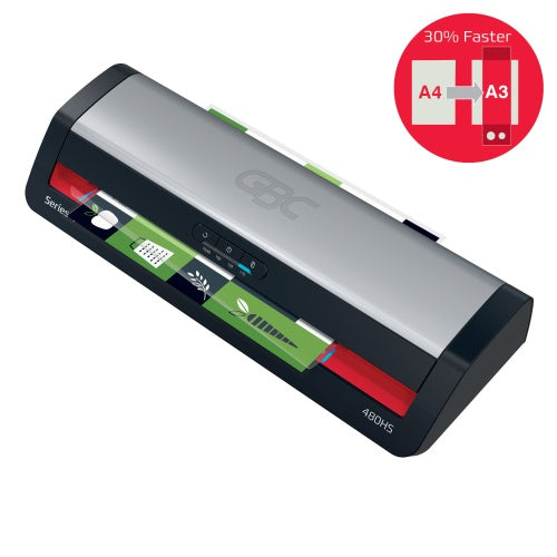GBC 480HS Office Laminavimo aparatas A3, 800 mm/min, Juoda/Pilka