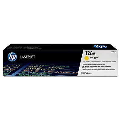 HP 126A (CE312A) Lazerinė kasetė, Geltona