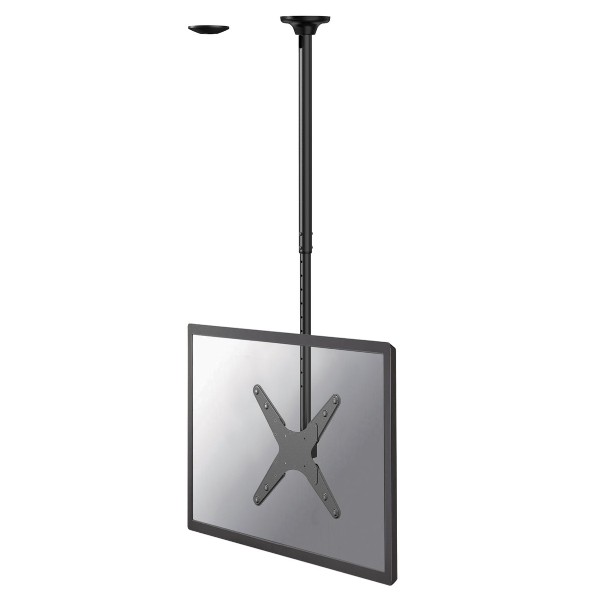 Neomounts Ceiling mount | FPMA-C340BLACK Monitor/TV mount ceiling screen | Adjustable Height, Rotate, Tilt, Swivel | 32-75 " | Maximum weight (capacity) 50 kg | Black