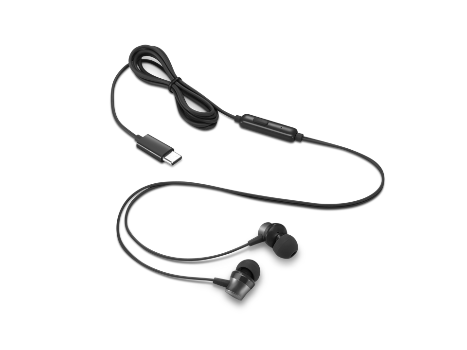 Lenovo | USB-C Wired In-Ear Headphones (with inline control) | 4XD1J77351