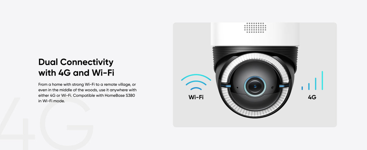 Anker Eufy | Security Camera | 4G LTE Cam S330 | Dome | IP65 | Micro SD, Max. 128 GB