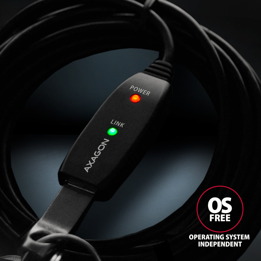 AXAGON | USB repeater cable | ADR-220 | USB Type-A to USB Type-A