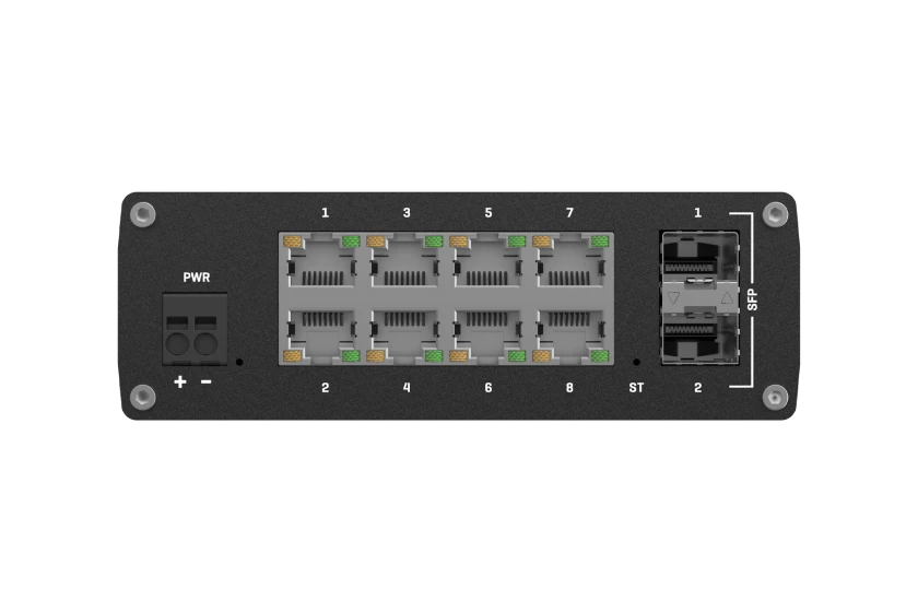 Teltonika | Switch, 8 ports | TSW212 | L2 managed | Wall-mountable | SFP ports quantity 2