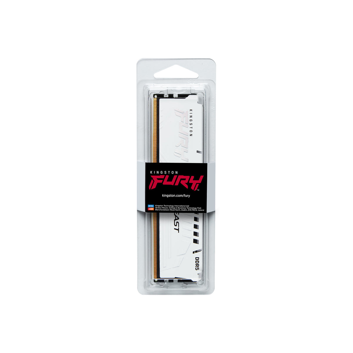 Kingston | Fury Beast | 32 GB | DDR5 | 6000 MHz | PC/server | Registered No | ECC Yes