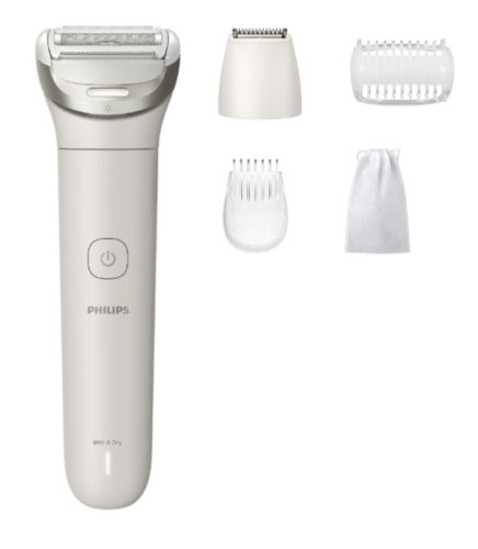 Philips Lady shaver | BRL147/00 Series 8000 | Operating time (max) 100 min | Wet & Dry | Lithium Ion | White/Grey
