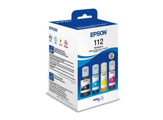 Epson 112 EcoTank (C13T06C64A) Rašalo papildymo buteliukų komplektas, C/M/Y/BK