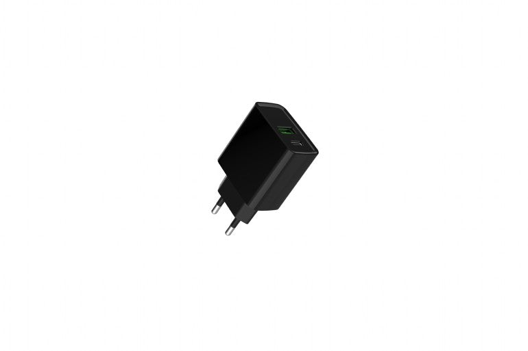 Gembird 2-port 20W USB Fast Charger | TA-UC-PDQC20-01-BK