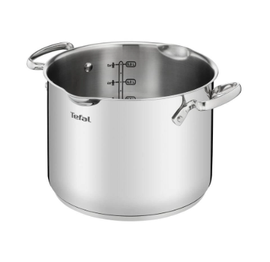 TEFAL | Pot | G7197955 Duetto+ | 6.1 L | Stainless steel | Dishwasher proof | Lid included | Stainless steel