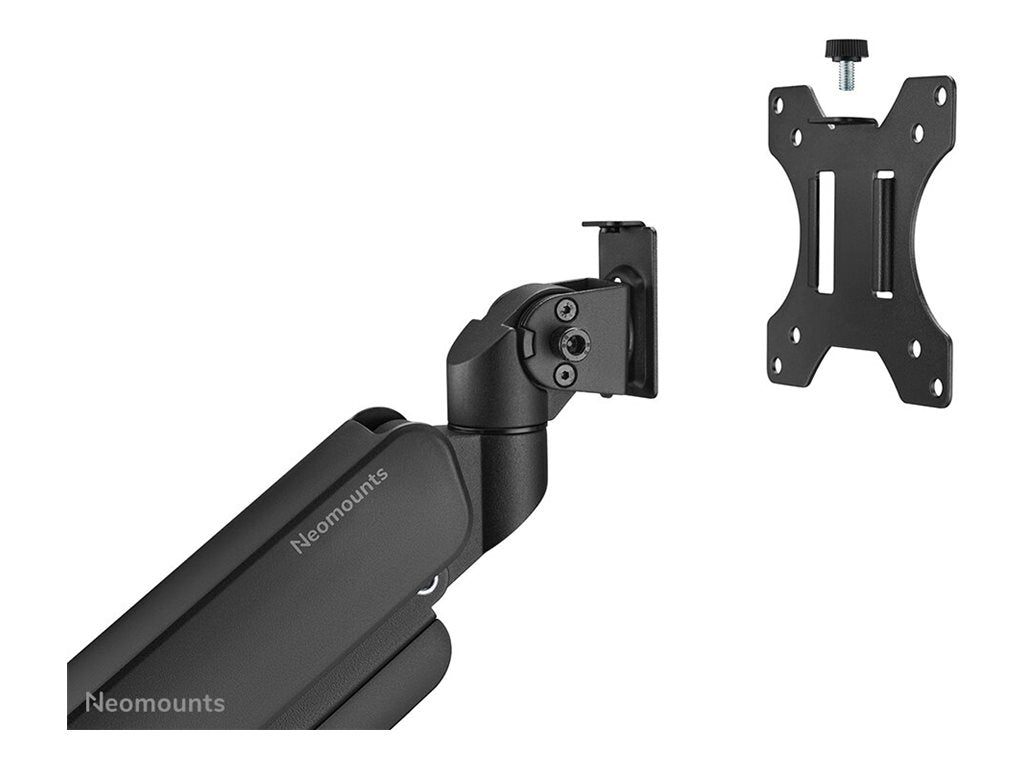 Neomounts Desk Mount | DS70PLUS-450BL1 Monitor Arm | Adjustable Height, Rotate, Tilt, Swivel | 17-49 " | Maximum weight (capacity) 18 kg | Black