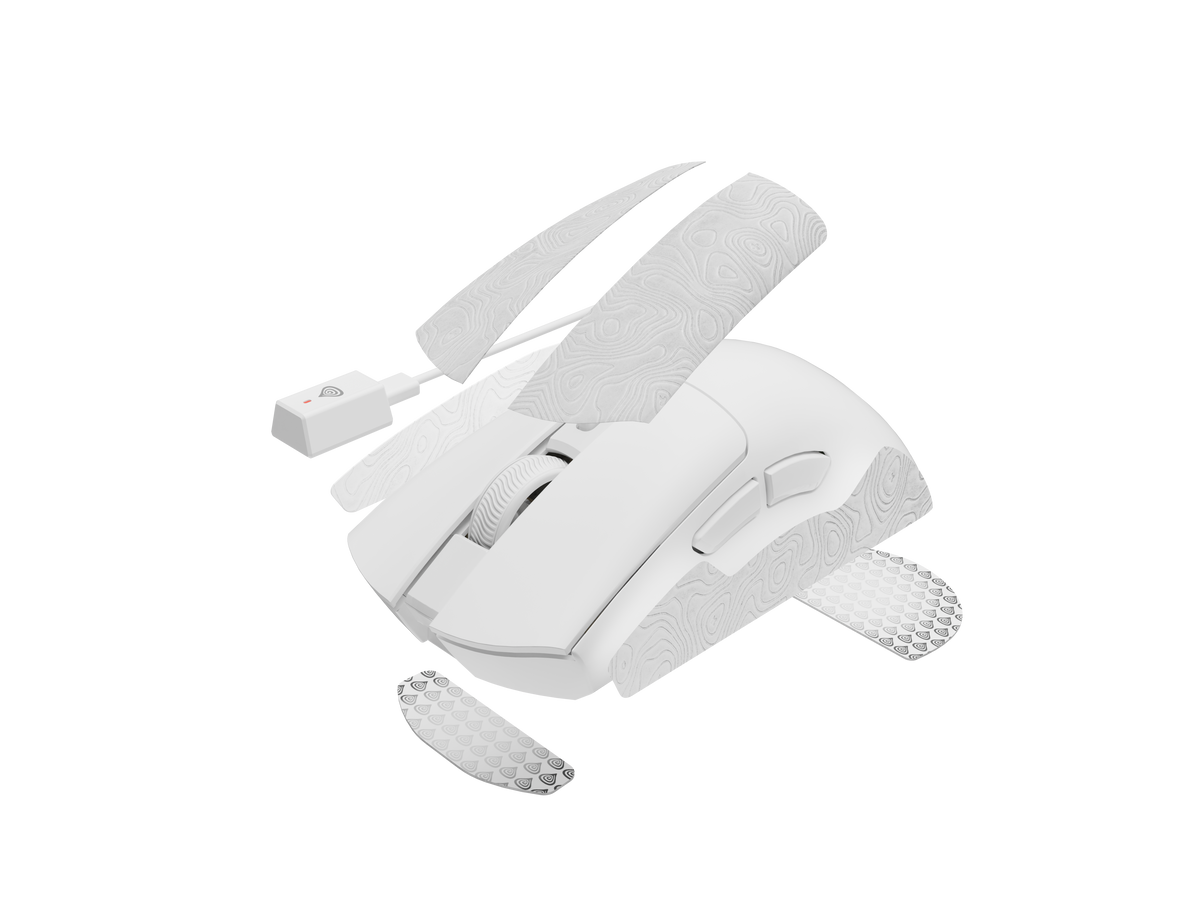 Genesis Gaming Mouse | Zircon 880 Pro 8k | Wireless | 2.4GHz, Bluetooth | White
