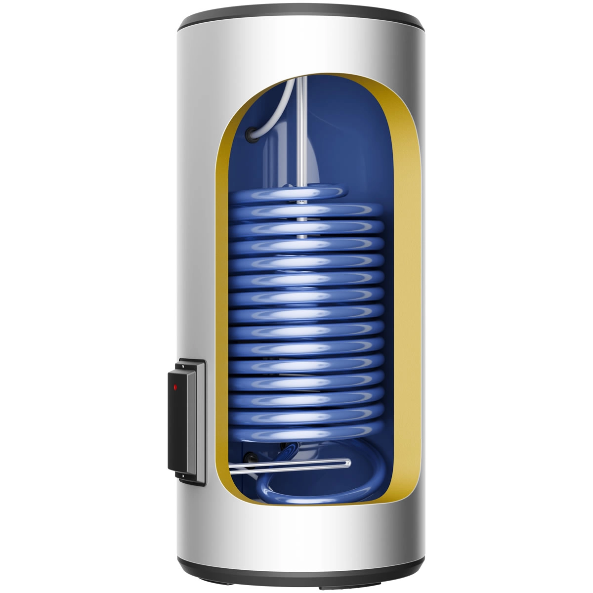 Haier WT300VSCA3E | Enameled water heater 300L with integrated 2500W electric heater and 2.5m2 heat exchanger